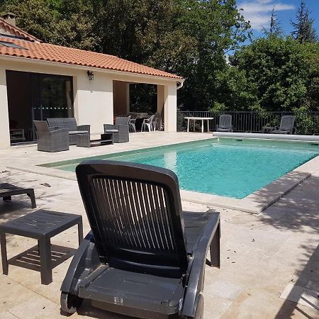 Saint-Laurent-la-Vernède La Casita Villa Avec Piscine Pres D'Uzes מראה חיצוני תמונה