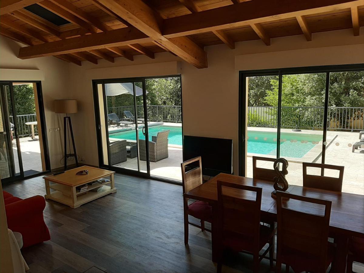 Saint-Laurent-la-Vernède La Casita Villa Avec Piscine Pres D'Uzes מראה חיצוני תמונה